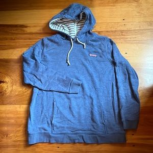 Vineyard Vines hoodie sweatshirt. Size S. Heather blue